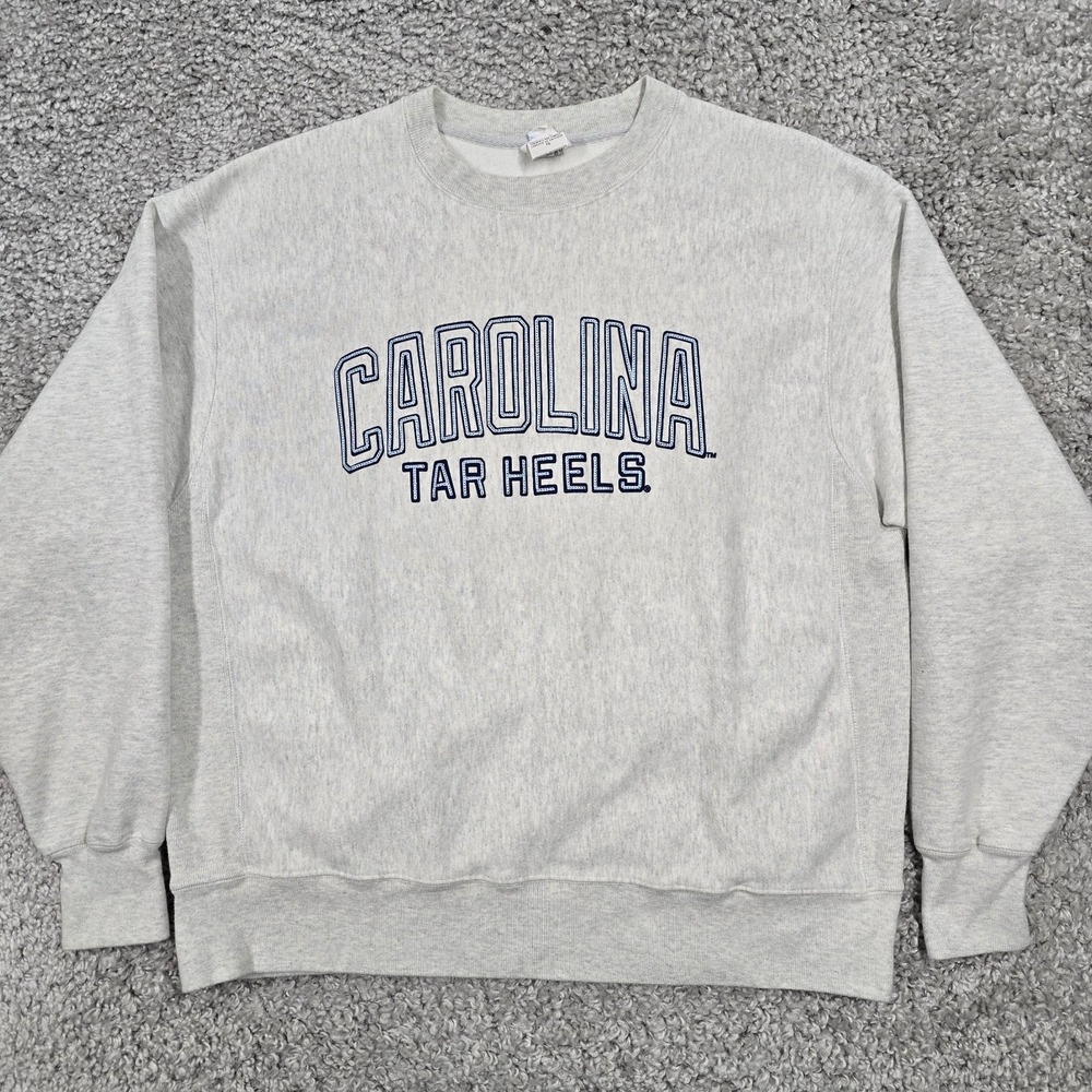 Champion Men Reverse Weave Carolina Tar Heels Sweater XL Varsity NCAA Streetwear